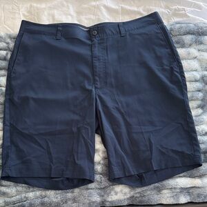 PGA Tour Men's Deep Blue Flat Front Shorts